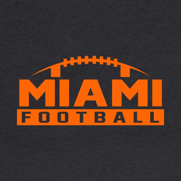 Miami Football by CasualGraphic